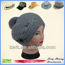 LSA52 Ningbo Lingshang Hign Quality Factory Price chapeaux à tricoter hiver à tricoter